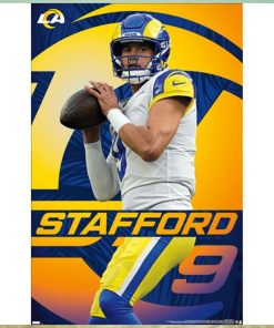 NFL Los Angeles Rams Matthew Stafford 21 Wall Poster