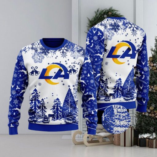 NFL Los Angeles Rams Special Christmas Ugly Sweater Design