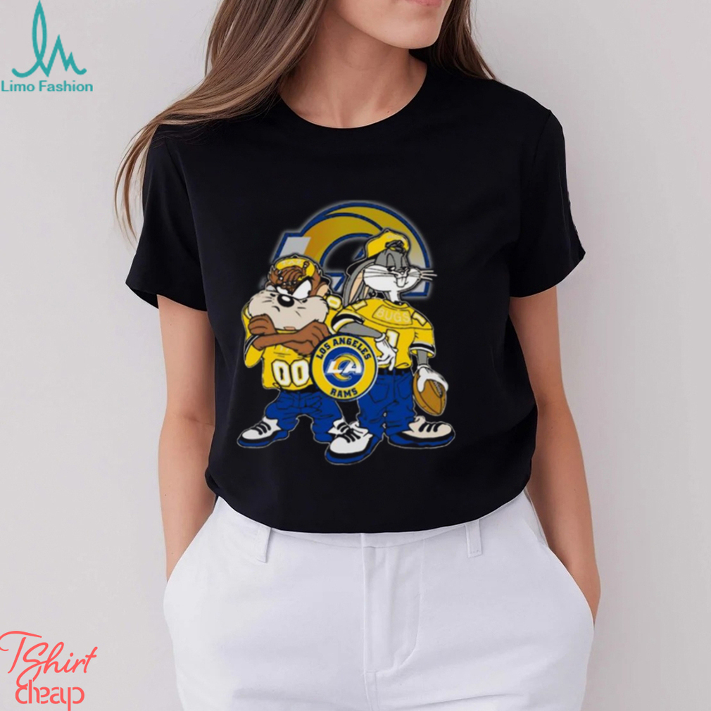 NFL Los Angeles Rams T Shirt Print Bugs Bunny Nfl Bugs Bunny Tshirt For Fans NFL Los Angeles Rams T Shirt Print Bugs Bunny Nfl Bugs Bunny Tshirt For Fans