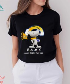 NFL Los Angeles Rams T Shirt Snoopy I’ll Be There For You