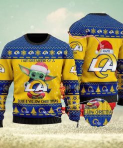 NFL Los Angeles Rams Ugly Christmas Sweater AOP Roast Custom Name