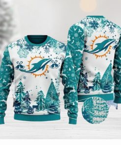 NFL Miami Dolphins Christmas Ugly Sweater Xmax Tree Chistmas For Men And Women