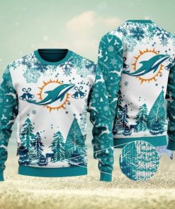 NFL Miami Dolphins Christmas Ugly Sweater Xmax Tree Chistmas For Men And Women