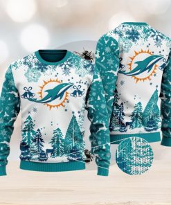 NFL Miami Dolphins Special Christmas Ugly Sweater Design