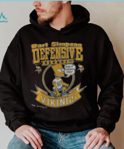 NFL Minnesota Vikings Bart Simpson Defensive Dude Fullprinted T Shirt