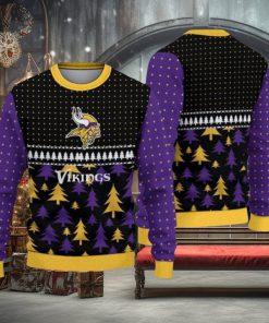 NFL Minnesota Vikings Christmas Pattern Sport Christmas Ugly Sweater 3D