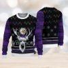 NFL Pittsburgh SteelSan Francisco 49ers Knitted Christmas Sweater Cozy