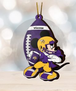 NFL Minnesota Vikings Mickey Mouse Christmas Ornament