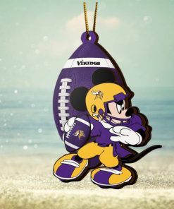 NFL Minnesota Vikings Mickey Mouse Christmas Ornament