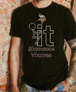 NFL Minnesota Vikings Stickman IT Fullprinted T Shirt