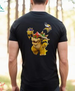 NFL Minnesota Vikings T Shirt Super Mario Nfl Super Mario Tshirt For Fans