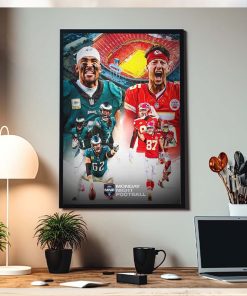 NFL Monday Night Football Philadelphia Eagles Versus Kansas City Chiefs Home Decorations Poster Canvas