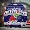 NFL New England Patriots Grinch AOP Ugly Christmas Sweater Christmas Gift For Men And Women