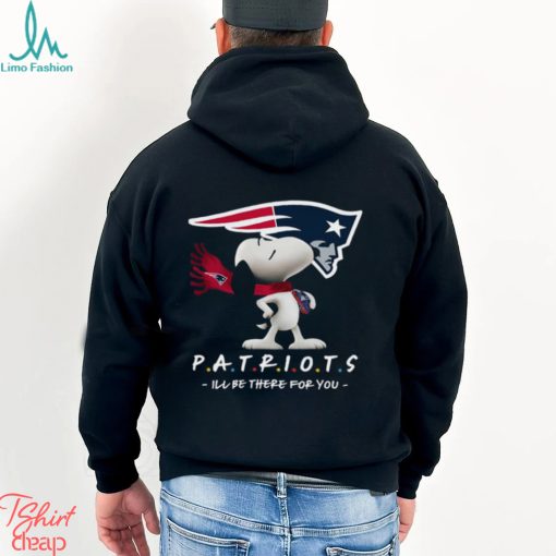 NFL New England Patriots T Shirt Snoopy I’ll Be There For You