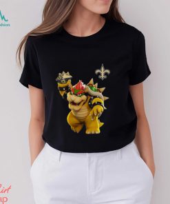 NFL New Orleans Saints T Shirt Super Mario Nfl Super Mario Tshirt For Fans