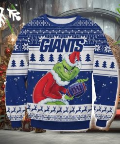 NFL New York Giants Grinch AOP Ugly Christmas Sweater Christmas Gift For Men And Women