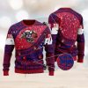 NCAA Ohio State Buckeyes HO HO HO Custom Ugly Christmas Sweater