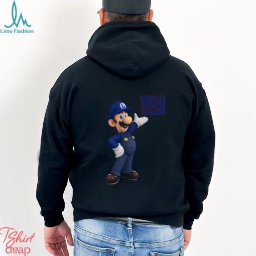 NFL New York Giants T Shirt Print Mario Nfl Tshirt Mario For Fans