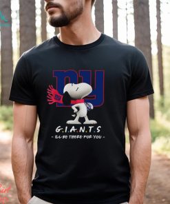 NFL New York Giants T Shirt Snoopy I’ll Be There For You