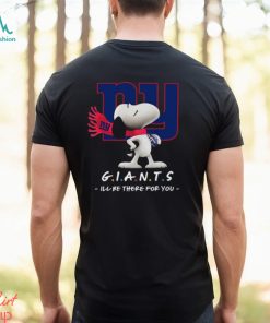 NFL New York Giants T Shirt Snoopy I’ll Be There For You