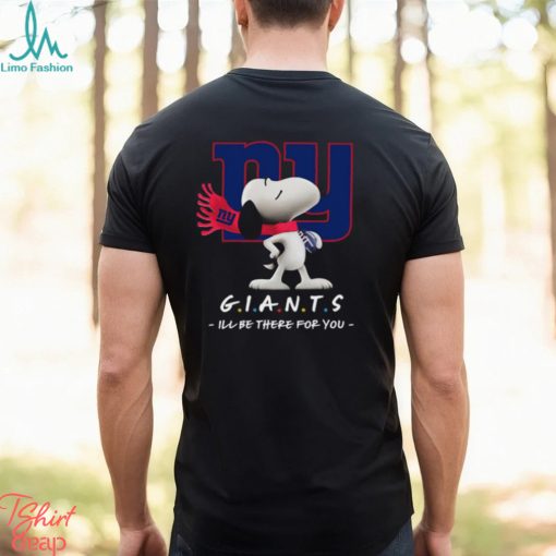NFL New York Giants T Shirt Snoopy I’ll Be There For You