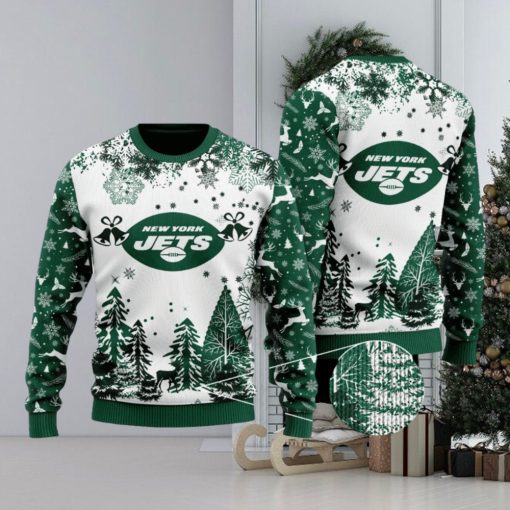 NFL New York Jets Special Christmas Ugly Sweater Design