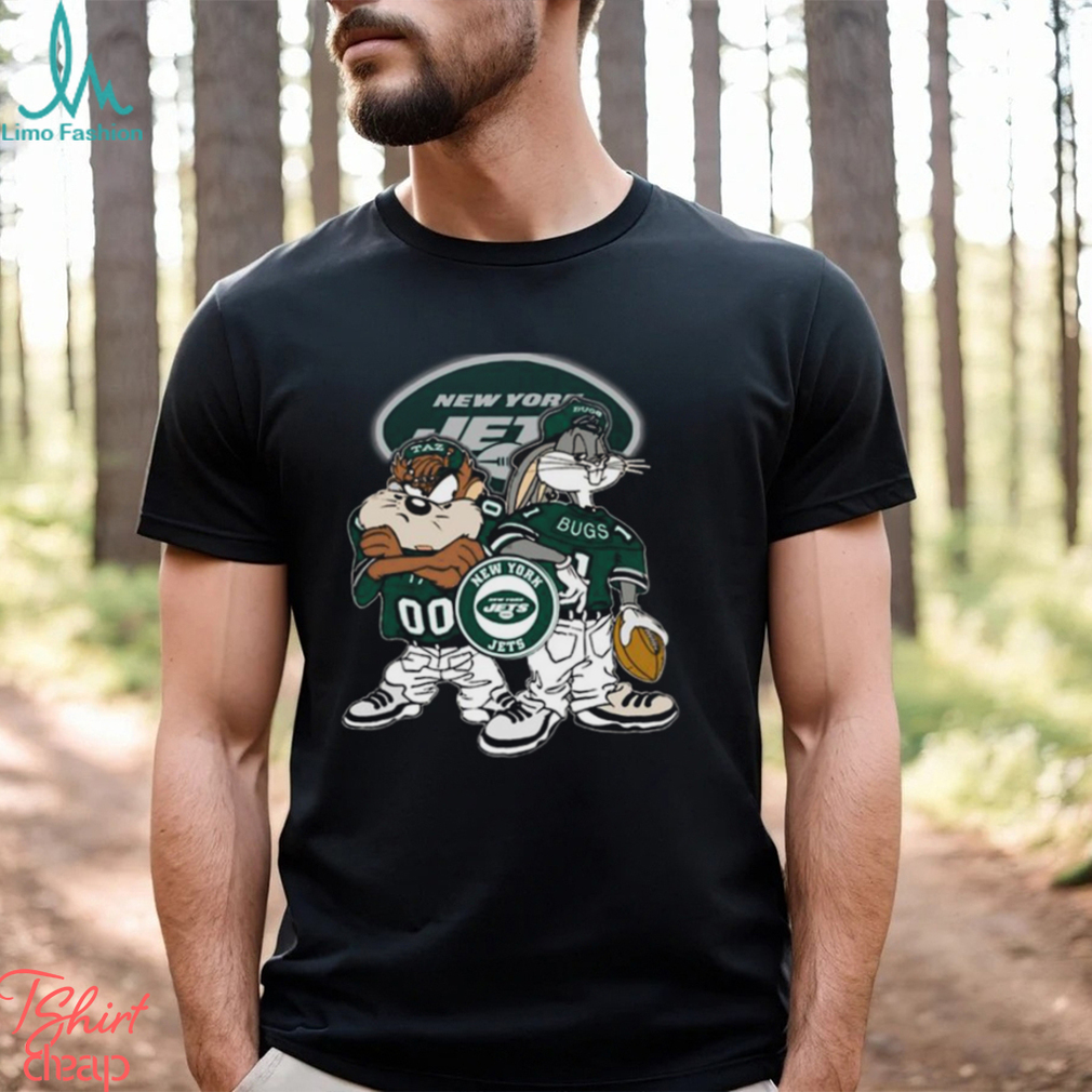 NFL New York Jets T Shirt Print Bugs Bunny Nfl Bugs Bunny Tshirt For Fans NFL New York Jets T Shirt Print Bugs Bunny Nfl Bugs Bunny Tshirt For Fans