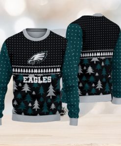 NFL Philadelphia Eagles Christmas Pattern Sport Christmas Ugly Sweater 3D