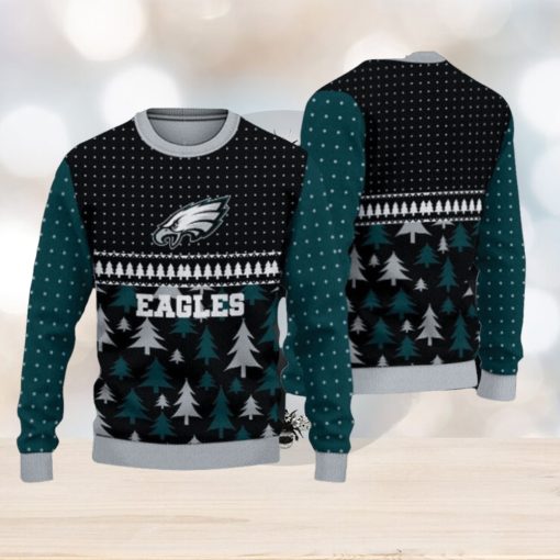 NFL Philadelphia Eagles Christmas Pattern Sport Christmas Ugly Sweater 3D