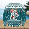 Hibernian F.C. SPFL Scottish Snow Fall Pine Ugly sweater