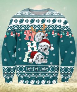 NFL Philadelphia Eagles Ho Ho Ho Ugly Christmas Sweater