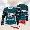 NFL Houston Texans Christmas Reindeer V2 Sport Christmas Ugly Sweater 3D