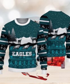 NFL Philadelphia Eagles Knitted Christmas Sweater AOP Friends