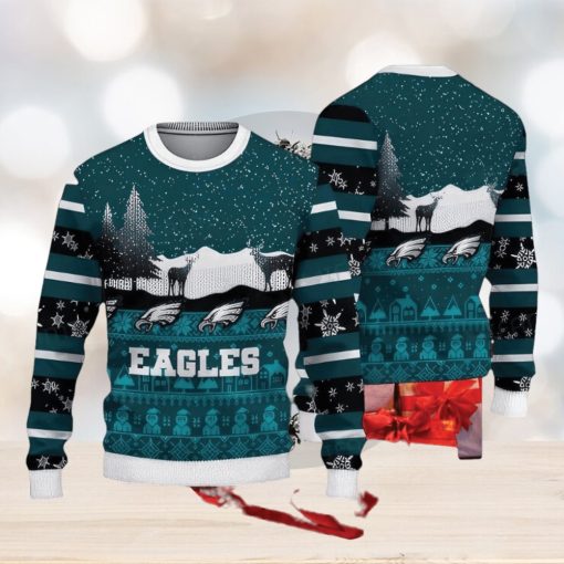 NFL Philadelphia Eagles Knitted Christmas Sweater AOP Friends