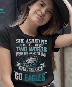 NFL Philadelphia Eagles She Asked Me Tell Her Fullprinted T Shirt