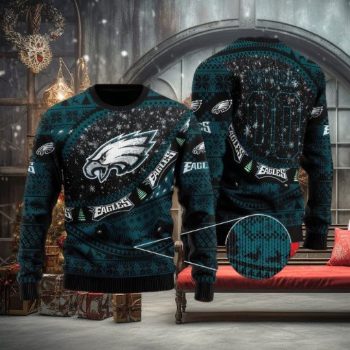 NFL Philadelphia Eagles Ugly Christmas Sweater Family