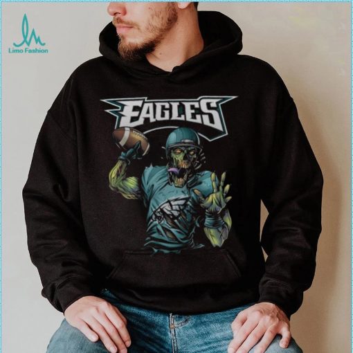 NFL Philadelphia Eagles Zombie Fullprinted T Shirt