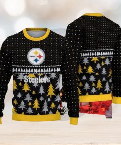 NFL Pittsburgh SteelSan Francisco 49ers Knitted Christmas 3D Sweater Apparel