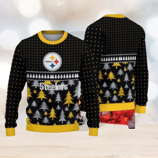 NFL Pittsburgh SteelSan Francisco 49ers Knitted Christmas 3D Sweater Apparel