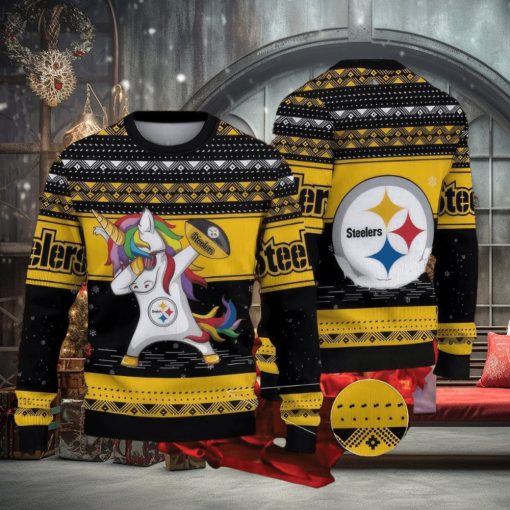 NFL Pittsburgh SteelSan Francisco 49ers Ugly Christmas 3D Sweater Design