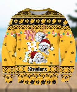 NFL Pittsburgh Steelers Ho Ho Ho Ugly Christmas Sweater