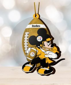 NFL Pittsburgh Steelers Mickey Mouse Christmas Ornament