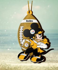 NFL Pittsburgh Steelers Mickey Mouse Christmas Ornament