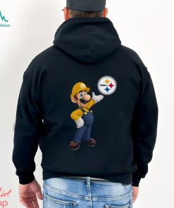 NFL Pittsburgh Steelers T Shirt Print Mario Nfl Tshirt Mario For Fans