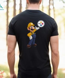 NFL Pittsburgh Steelers T Shirt Print Mario Nfl Tshirt Mario For Fans