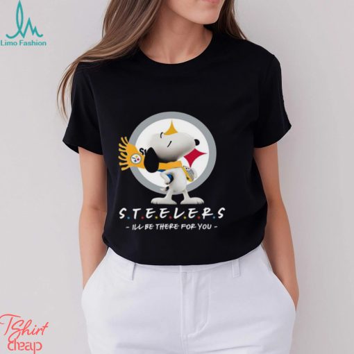 NFL Pittsburgh Steelers T Shirt Snoopy I’ll Be There For You