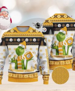 NFL Pittsburgh Steelers The Grinch Christmas AOP Sweater