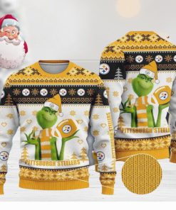 NFL Pittsburgh Steelers The Grinch Christmas AOP Sweater