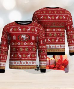 NFL San Francisco 49San Francisco 49ers Knitted Christmas Sweater Textile