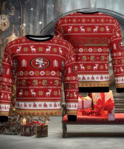 NFL San Francisco 49San Francisco 49ers Knitted Christmas Sweater Textile